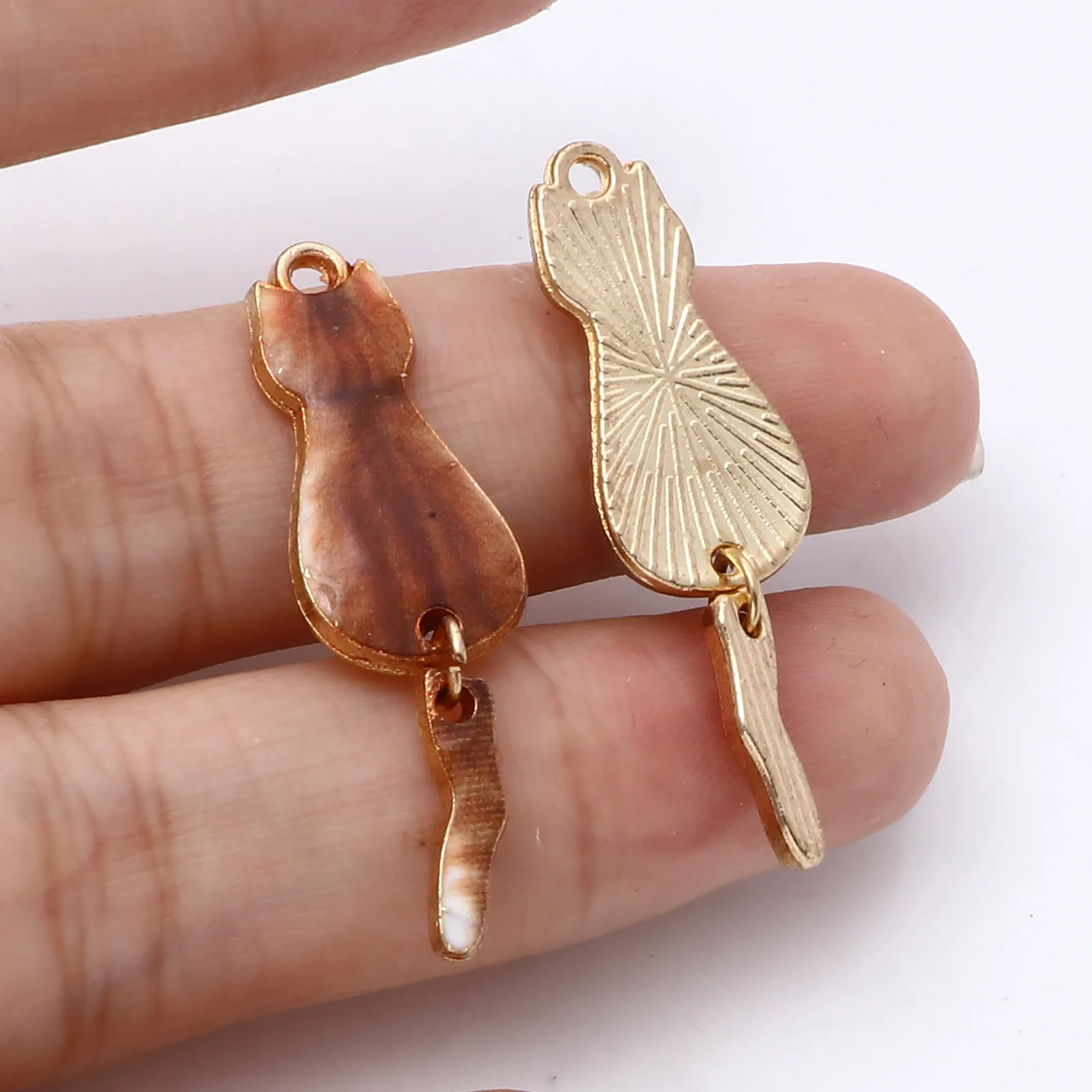 Ϳ Ʈ   ŷ Ʈ,  ÷ ݼ  Ƽ ÷   Ͱ, DIY  , 3.5cm x 1cm, 10PCs