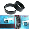 2/6/10Pcs Tech Diving Rubber Backplate Harness Webbing Keeper Loops BCD Snorkel Retainer 1