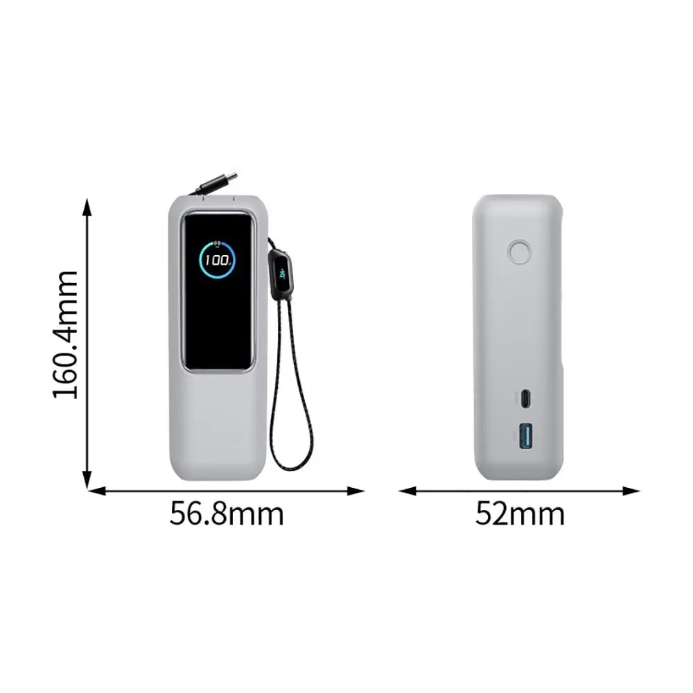 충격 방지 실리콘 케이스 부드러운 방진 보호 커버 Anker Zolo 보조 배터리(25000mAh 165W) 여행용 휴대용 운반 케이스