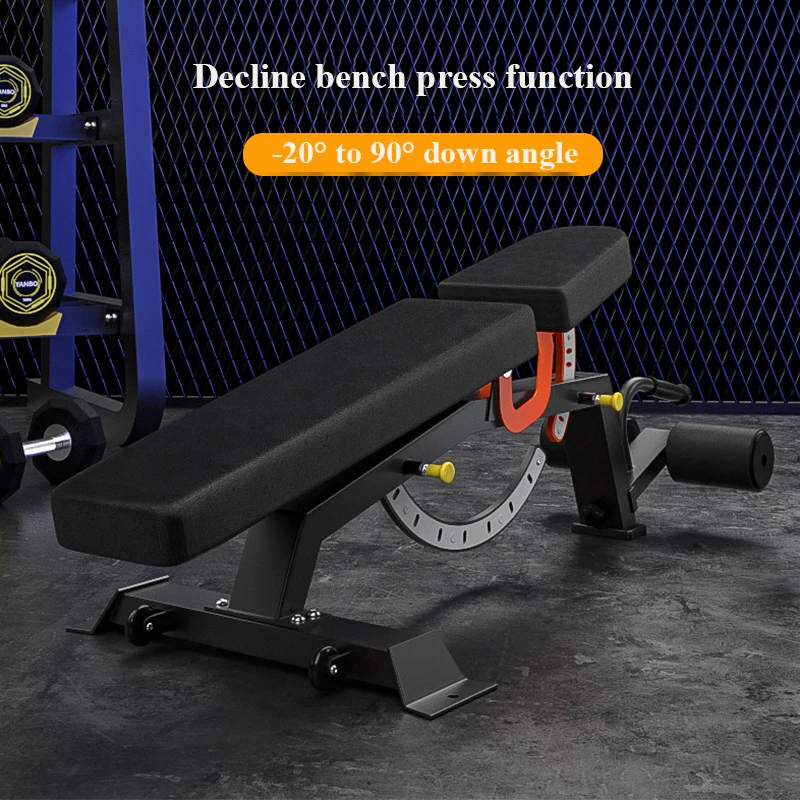 Commercial Adjustable Dumbbell Stool Professional Fitness Chair Strength Training Equipment for Gym Fitness Center