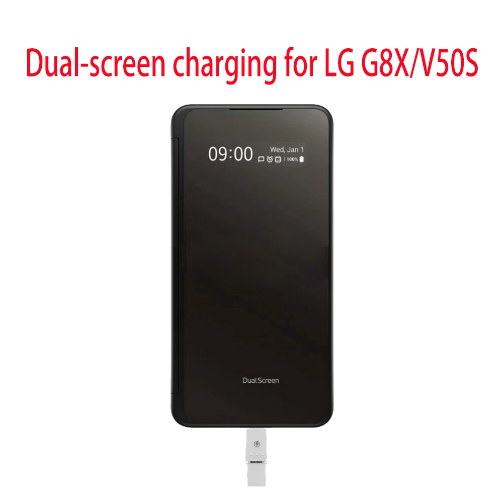 Original For LG V50S ThinQ 5G/ G8X ThinQ Sub screen Magnetic