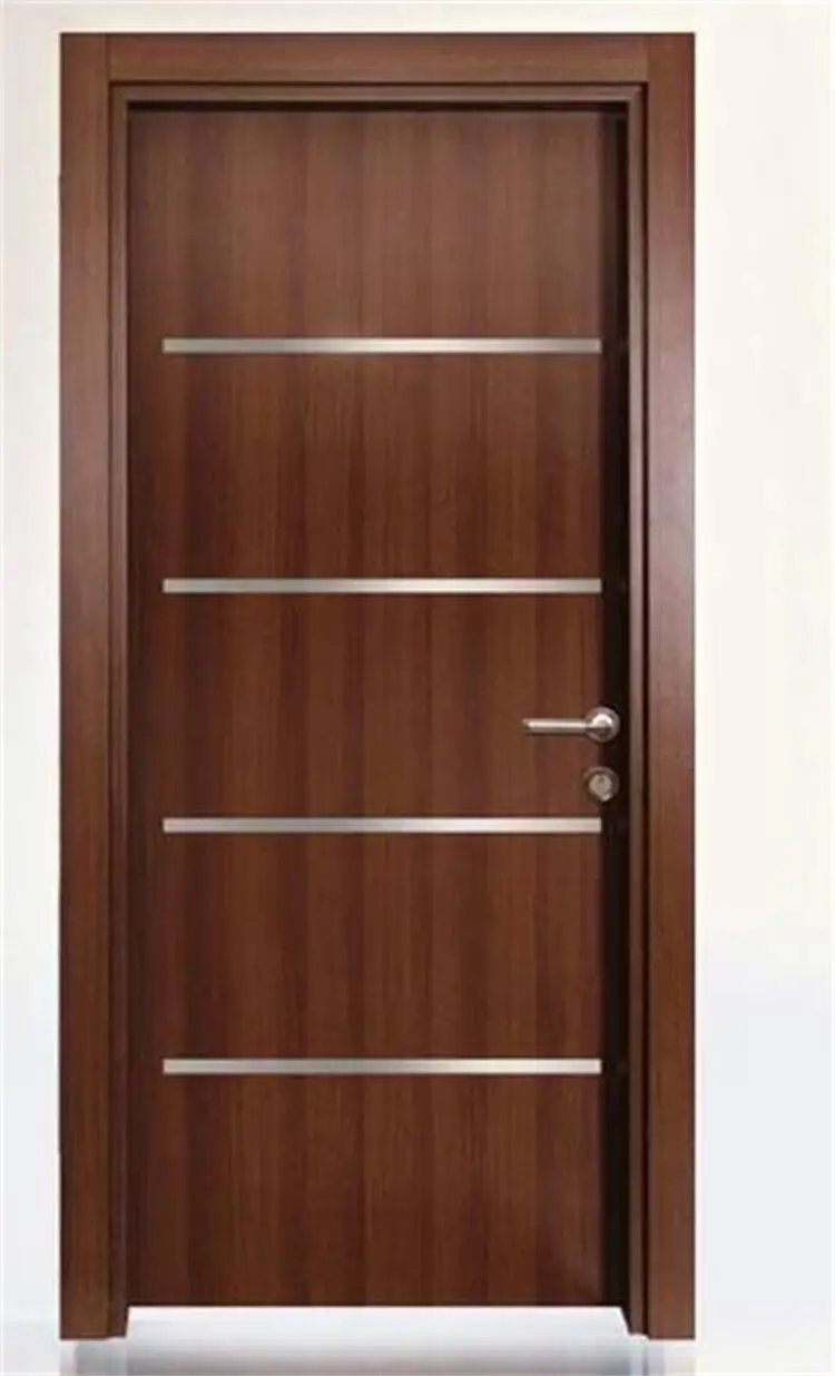 Latest design wood doors  plywood door design China manufacturer 3