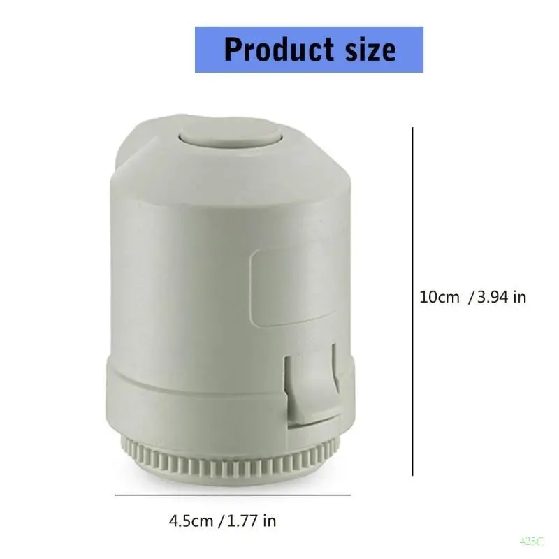 425C 30x1.5mm 평상시 닫힘 밸브 헤드 물 분리기 전기 열 액추에이터