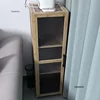 Japanese Minimalist Kitchen Cabinets for Home Kitchen Furniture Storage Cabinet Floor Multi-purpose Living Room Storage Cabinets 5