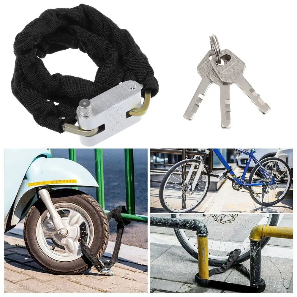 1M Hot with 3Keys Heavy Duty Outdoor Motorbike Anti theft Lock Chain