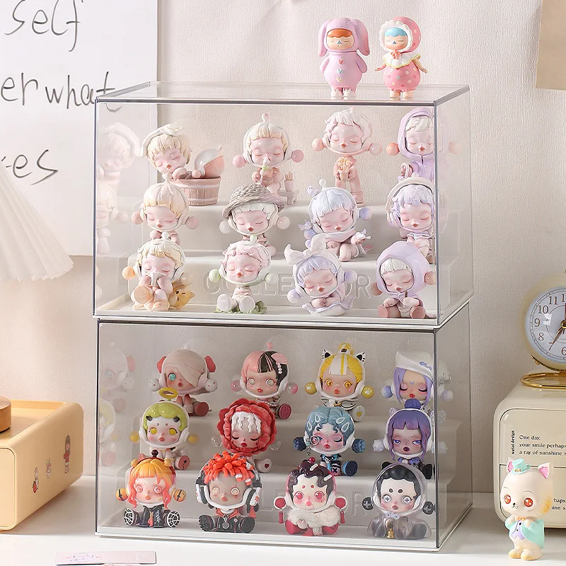 Blind Box Storage Display Stand Figure Model Display Box Dustproof ...