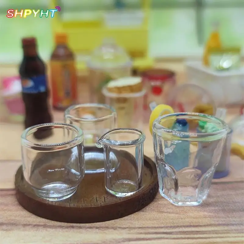 

1pcs Mini Cup Mold Dollhouse Miniature Cups Silicone Mold Dollhouse DIY Tableware Dolls House Accessories Kids Pretend Play Toys