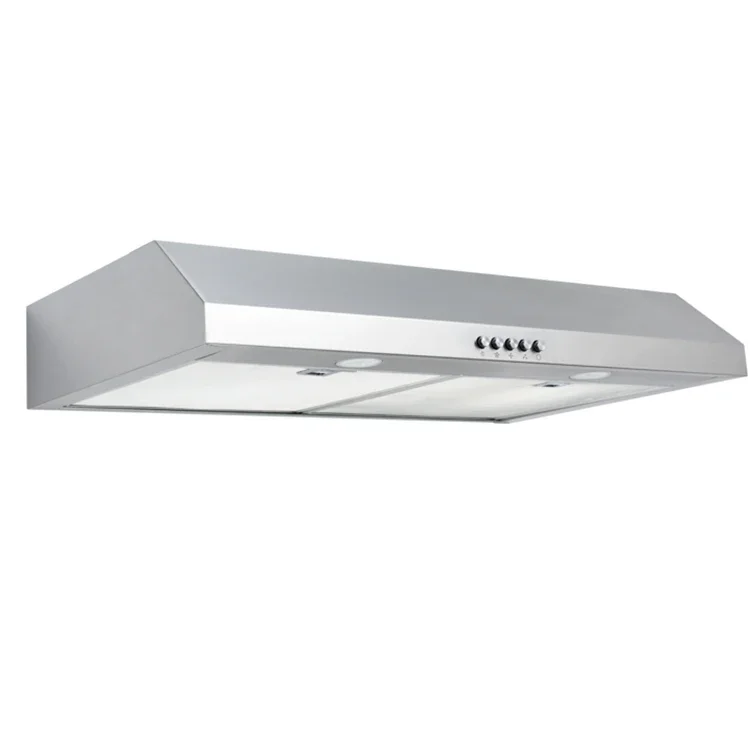 60cm Ultra-Thin Kitchen Cooker Hood Slim Stainless Steel Led Lighting Range Hood 6