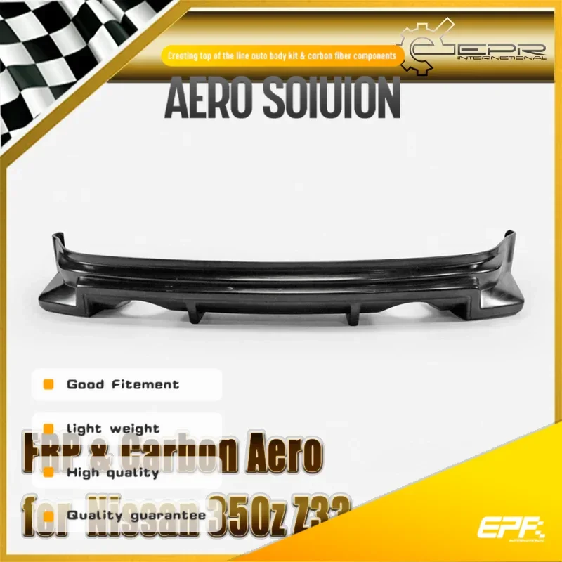 Car-styling For 350z Z33 VL Style FRP Fiber Glass Rear Lip Diffuser ...