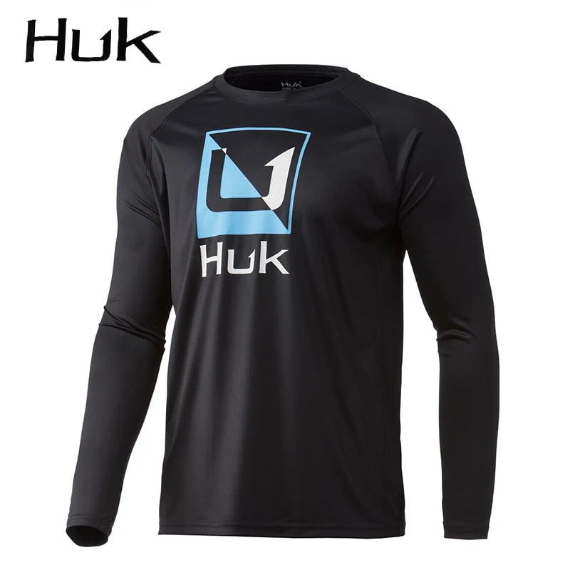 HUK Fishing Shirts UPF 50+ Mens Breathable Fishing shirts to keep you
