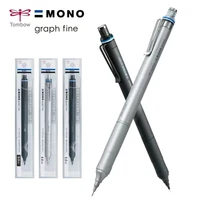 Japan TOMBOW graph fine Metal Mechanical Pencil 0.3/0.5mm Low Center Of Gravity Sketch lapiseira school items papeterie kawaii 1