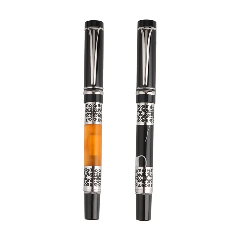 2025 New Arrival High-end Acrylic Bent nib calligraphy pen F nib fountain pen school supplies  stationery ink pens 5