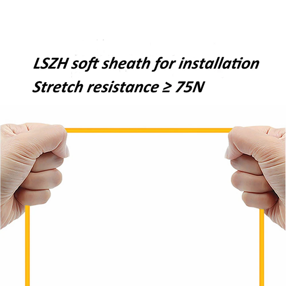 10PCS/50PCS 3 Meter Length SC/APC Connector Single Mode G652D Single Core 3.0mm Fiber Optic Patch Cable For Date Center