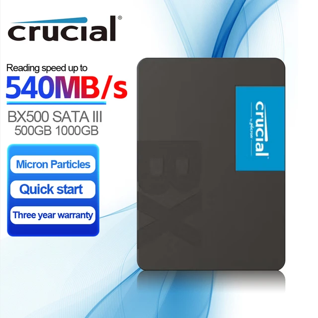 Crucial Bx500 Disque Ssd Interne 2.5 Satas