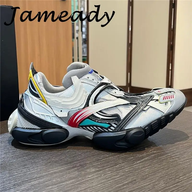 Pointed Toe Designer Men's Sneakers Fashion Luxury All Match