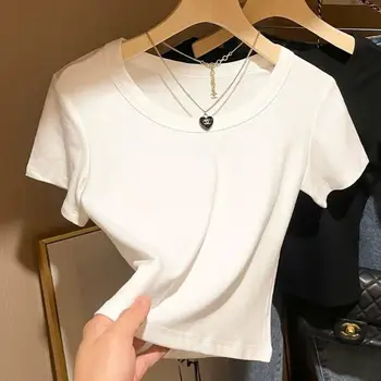 2025 Літня Слім Футболка Жіноча Сексуальна