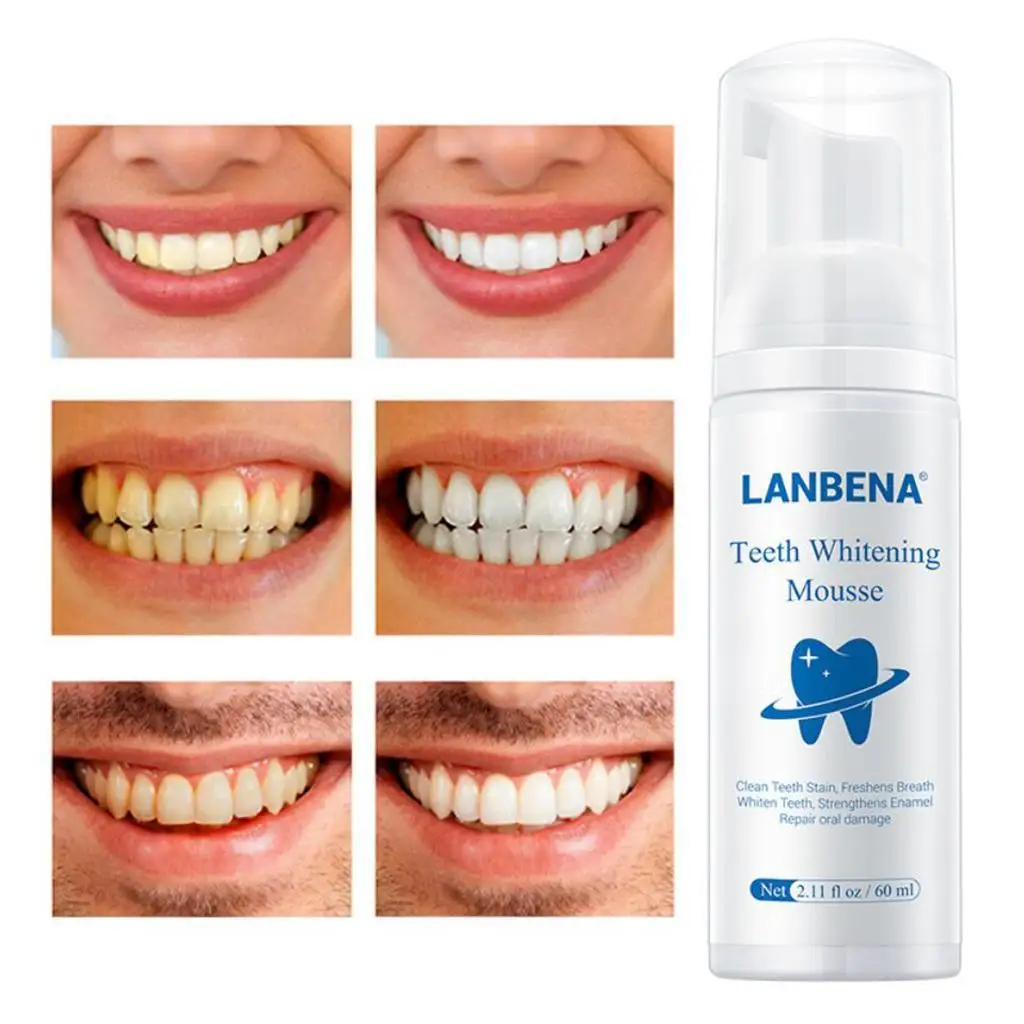 

60ML Daily Foamy Liquid Toothpaste White Maintain a Brighter Smile