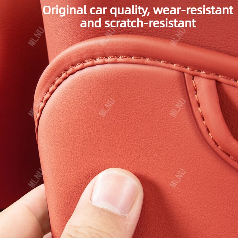 BYD TANG L/Sealion 8/Atto 8 2025-2026용 카시트 등받이 보호대, 가죽, 킥 방지, 먼지 방지, 수납, 내마모성, 충격 방지