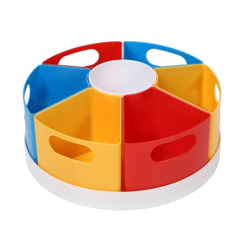 

Вращающийся органайзер для стола 20CB, 6 отделений, органайзер для настольных товаров, органайзер для ручек, вращающийся для для