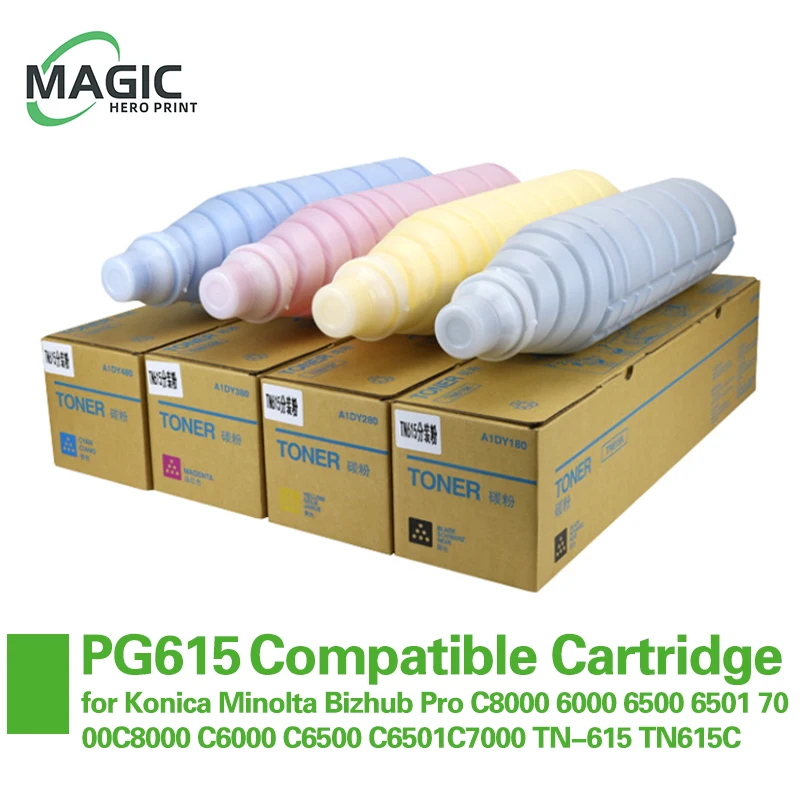 Black Konica Minolta Bizhub C 8000 Toner Cartridge Tn 615 For Printer At ₹ 2463 In Mumbai - Foto 9