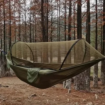 Outdoor Camping Hammock Hanging Bed with Mosquito Net 1