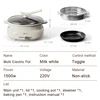 Electric chaffy dish electric steamer multi-purpose pot electric cooker multi-purpose pot split household 6