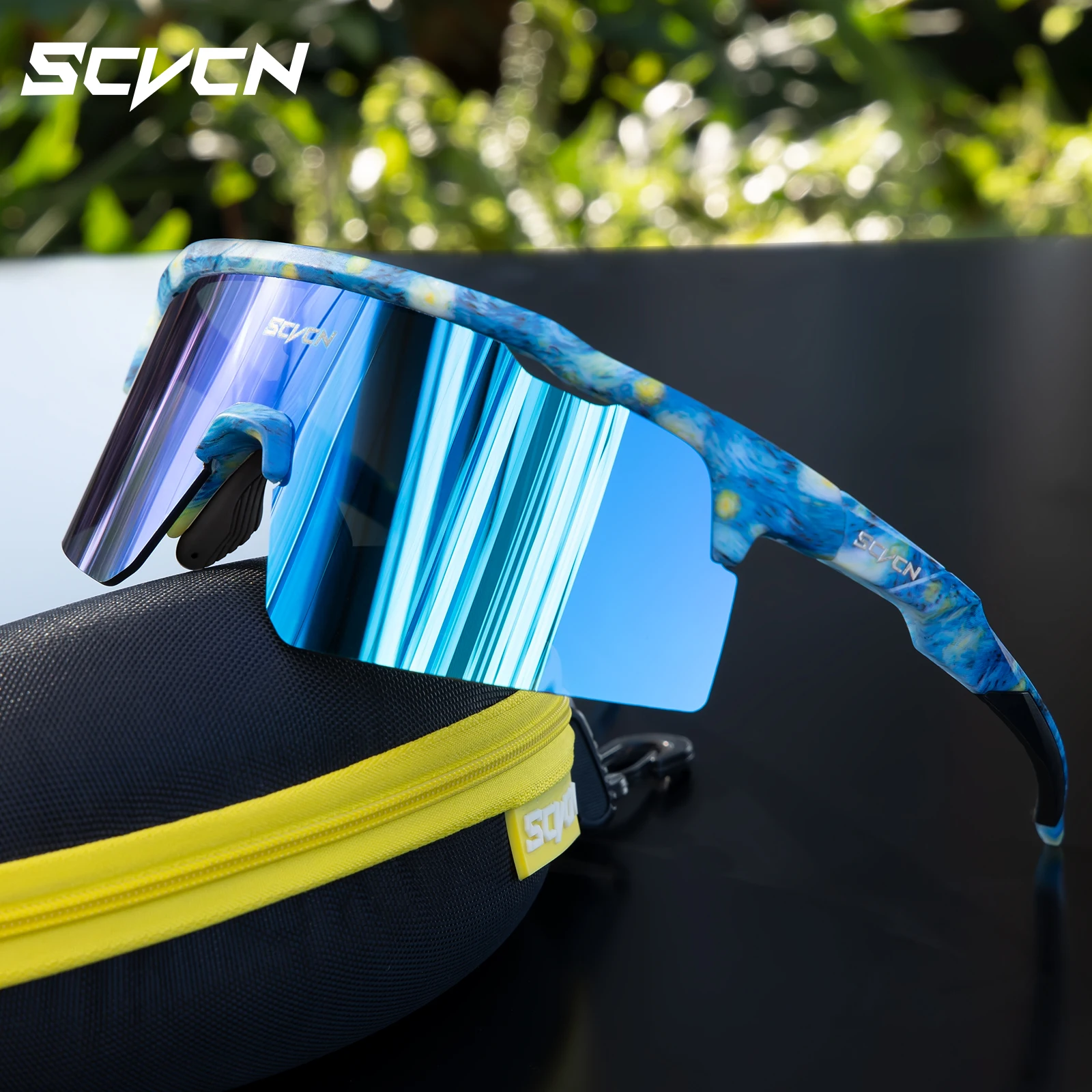 SCVCN gafas fotocromáticas para ciclismo, lentes de sol deportivas para  exteriores, bicicleta, correr, pesca, MTB - AliExpress