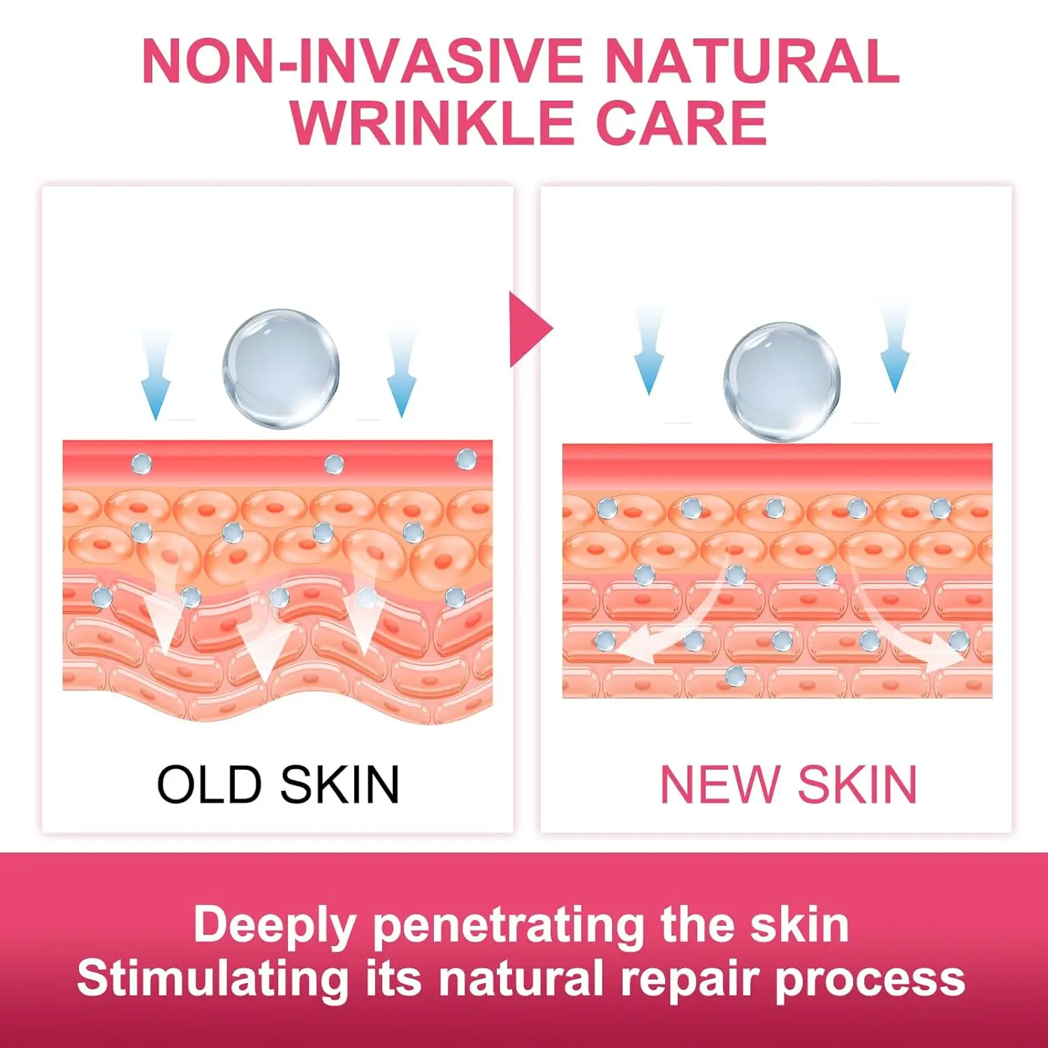 6PCS Reusable Silicone Care Neck Pad Neck Tape Wrinkle Pads for Neck Wrinkle Treatment Prevention Anti Wrinkle Remover