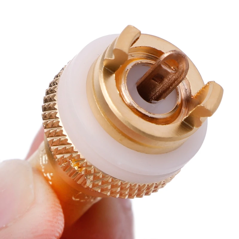 8 Pz Rosso + Bianco Hifi Presa Rca Presa Telaio Connettore Femmina Cmc Qualità T21A