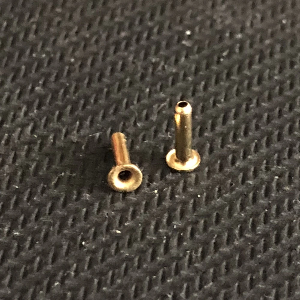 10pcs Brass Copper Hollow Cam Rivet For Zippo Kerosene Lighter Pendulum Universal DIY Repair Upgrade Accessory Inner Liner Parts 4