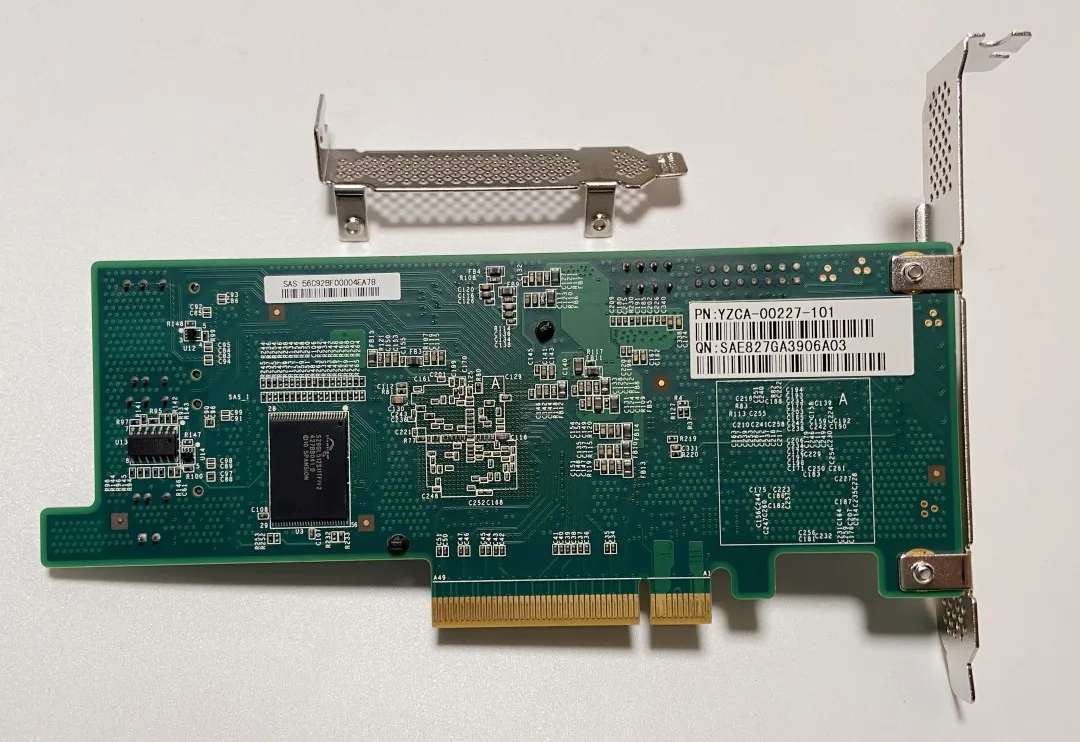 Inspur 92078i Yzca00227101 Modo it = Lsi Sas2208 2308 gb s Hba fw P20 Zfs Pci-e 3.0 Nas Unraid Controller Card - Imagem 6