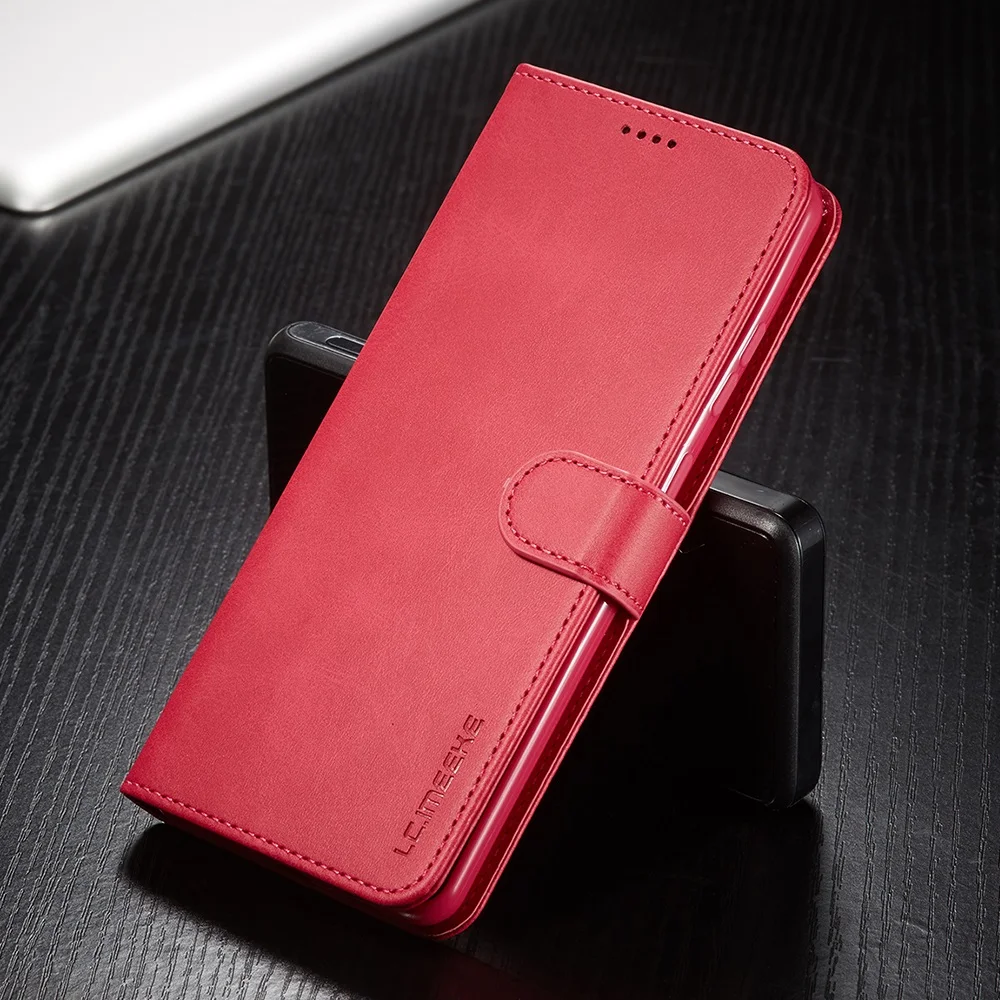 thumbnail image 1 of Leather Phone Case for Xiaomi Poco X4 M4 Pro 11T 11Lite F3 X3 NFC Flip Wallet Cover Redmi 10C 10 9 9A 9C 9T Note 11 10 8 9 Pro, 1 of 5