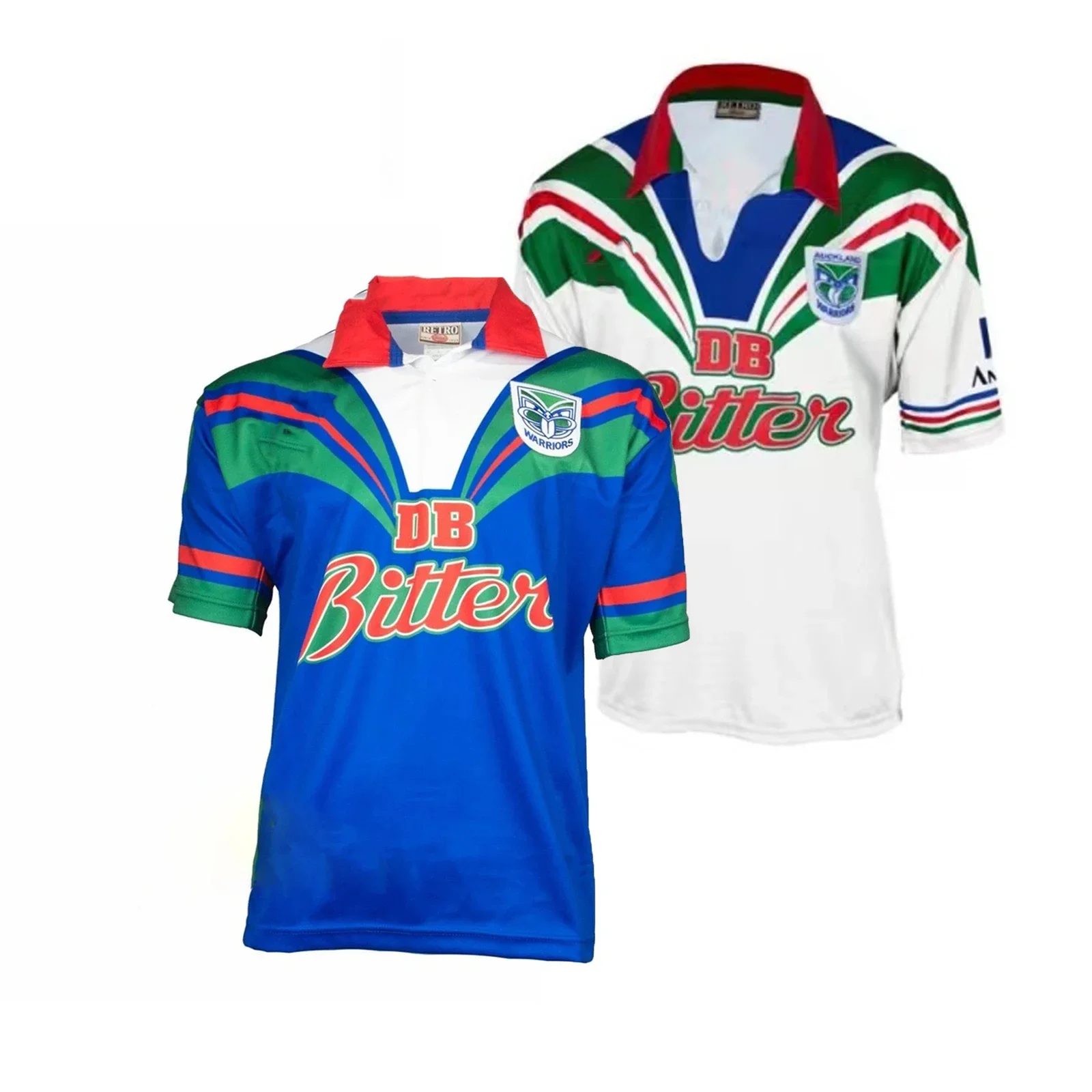 1995 Warriors Retro Jersey RUGBY JERSEY Sport personalizza S-5XL