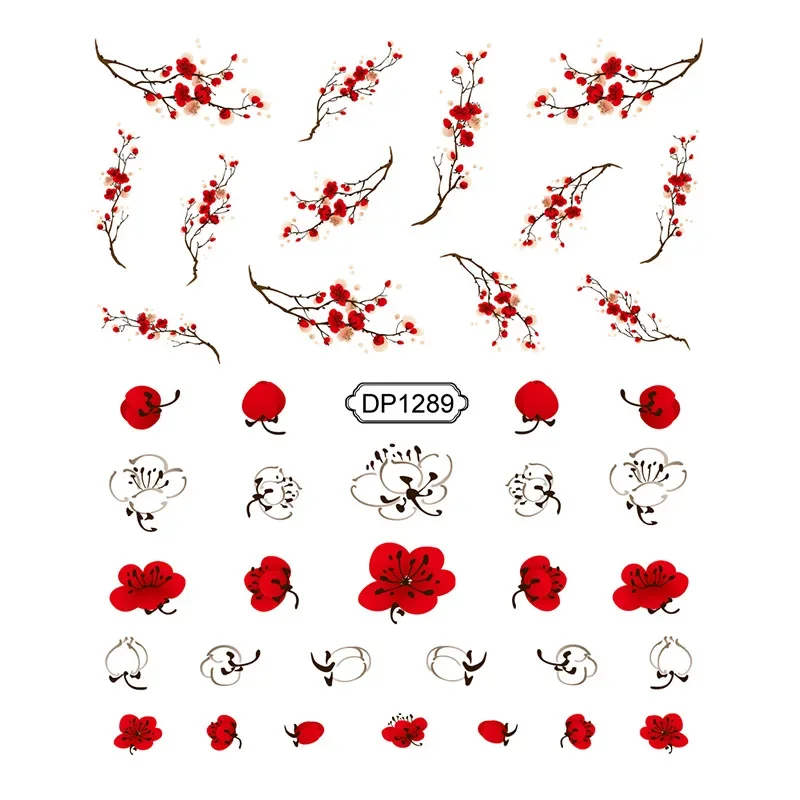 

Nail Stickers Blossom Flower Nail Stickers for Women