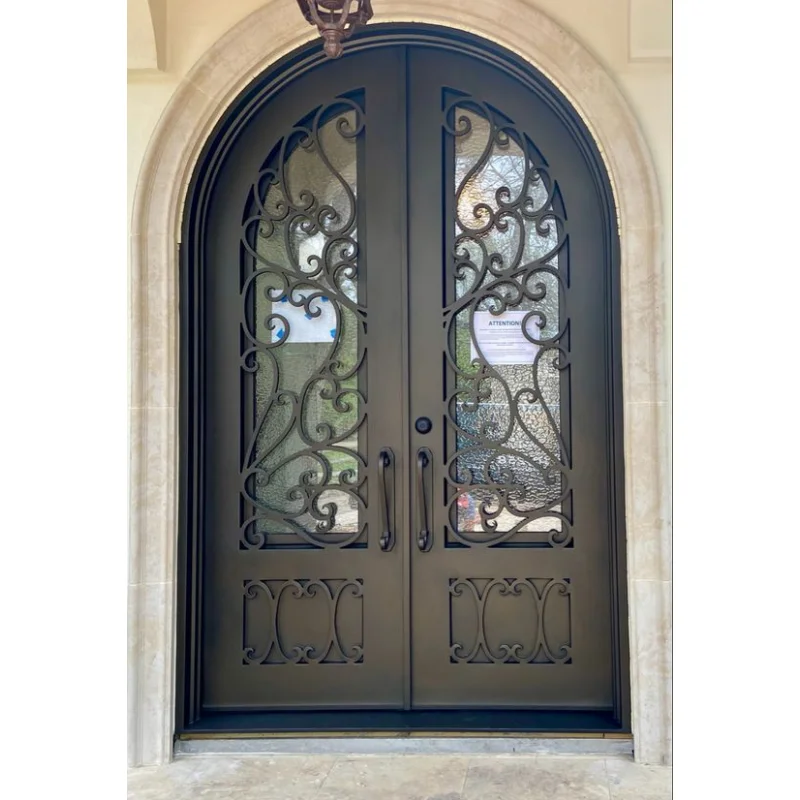 CBMmart Direct Selling Different Design Wrought Iron Swing Gates For Villas