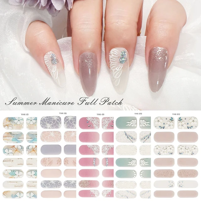 Amazon.com: Women and Girls Full Cover Nails Decals Sticker, Waterproof  Nail Art Stickers Nail Decals Decoration Accessories for Party Holiday,  Skulls Bones, 5 Sheets : Beauty & Personal Care