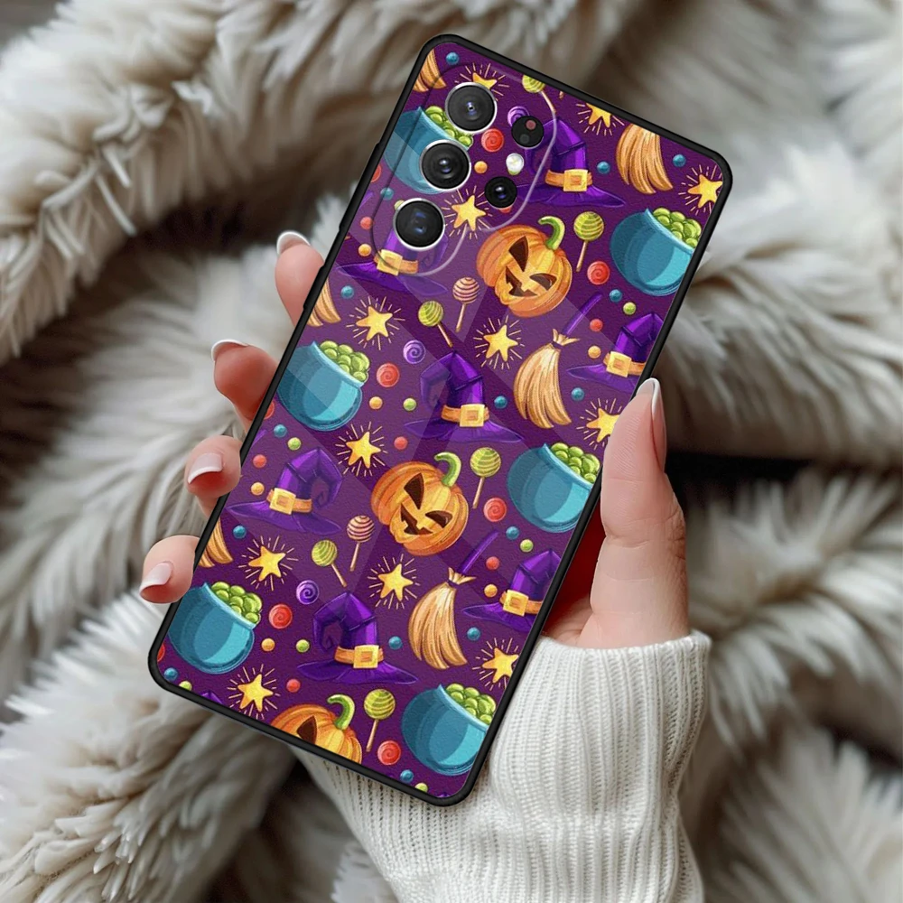 Spooky Halloween Aesthetic TPU Phone Case Cover