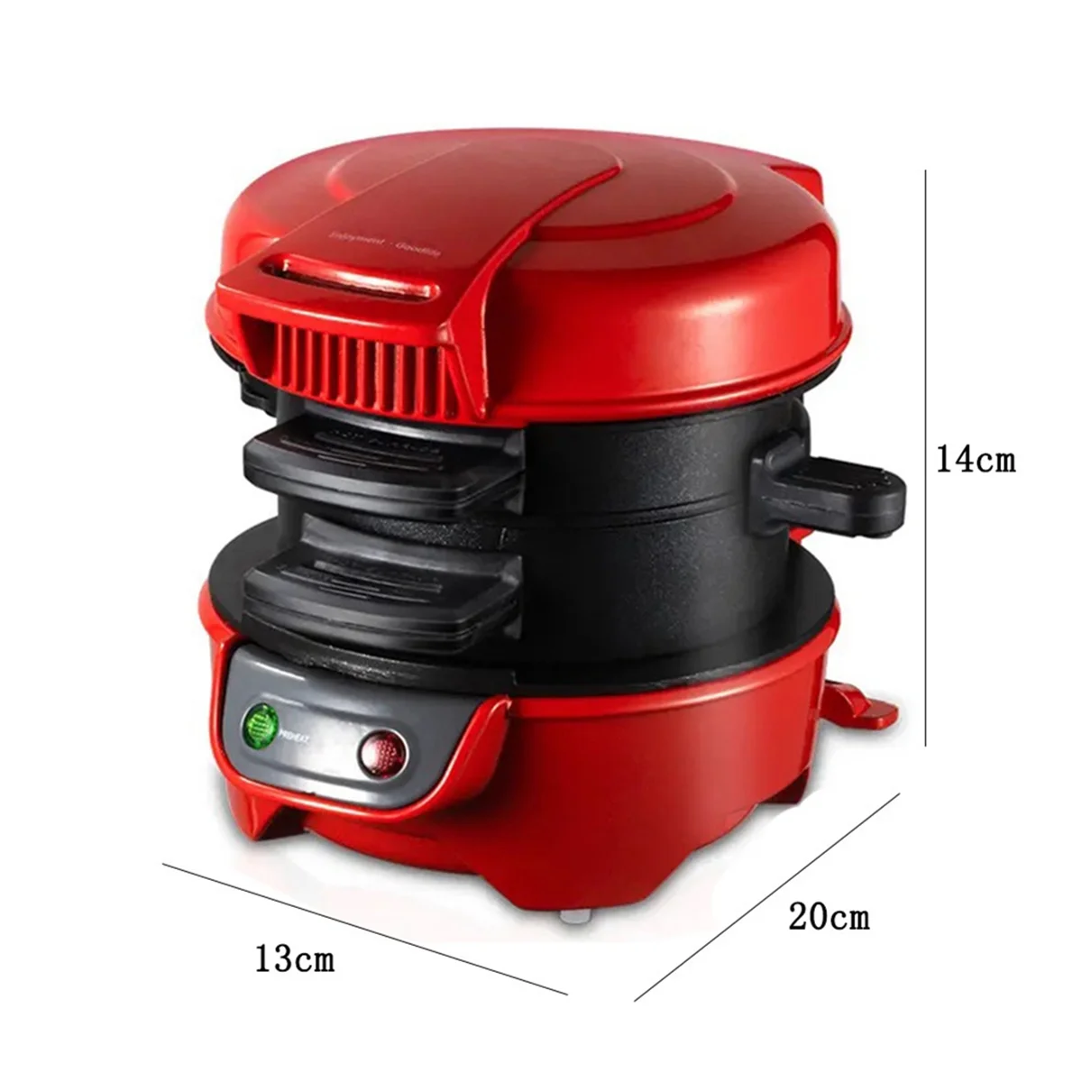Burger Maker Hamburger Press Patty Maker Non-Stick Multifunction Beef BurgerOmelette Steak Breakfast Machine US Plug