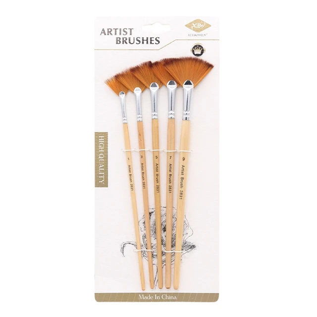 25Pcs All Purpose Paintbrush Sets Paint Brush Set Paint