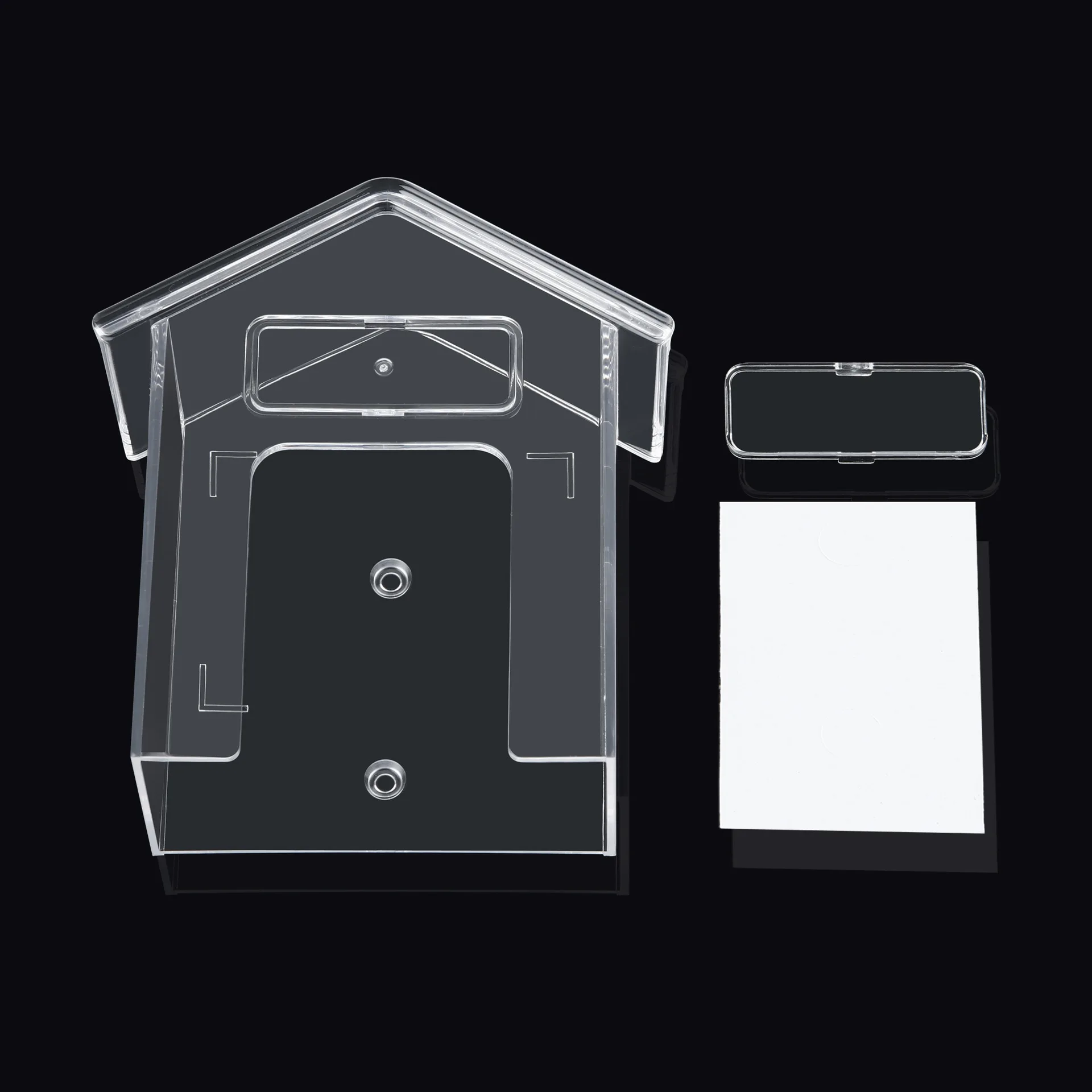 Smart Home Transparent Waterproof Doorbell Cover