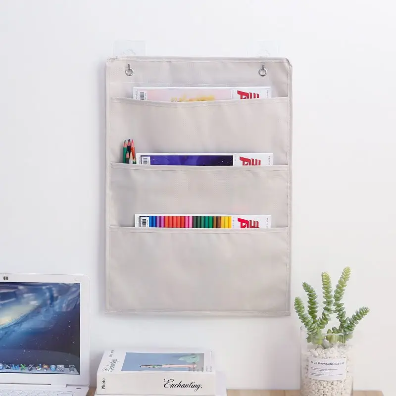Simplicity Magazine Storage Bag Desk Storage Bag Large Capacity Tool Beside The Desk For Writer And Students In Office