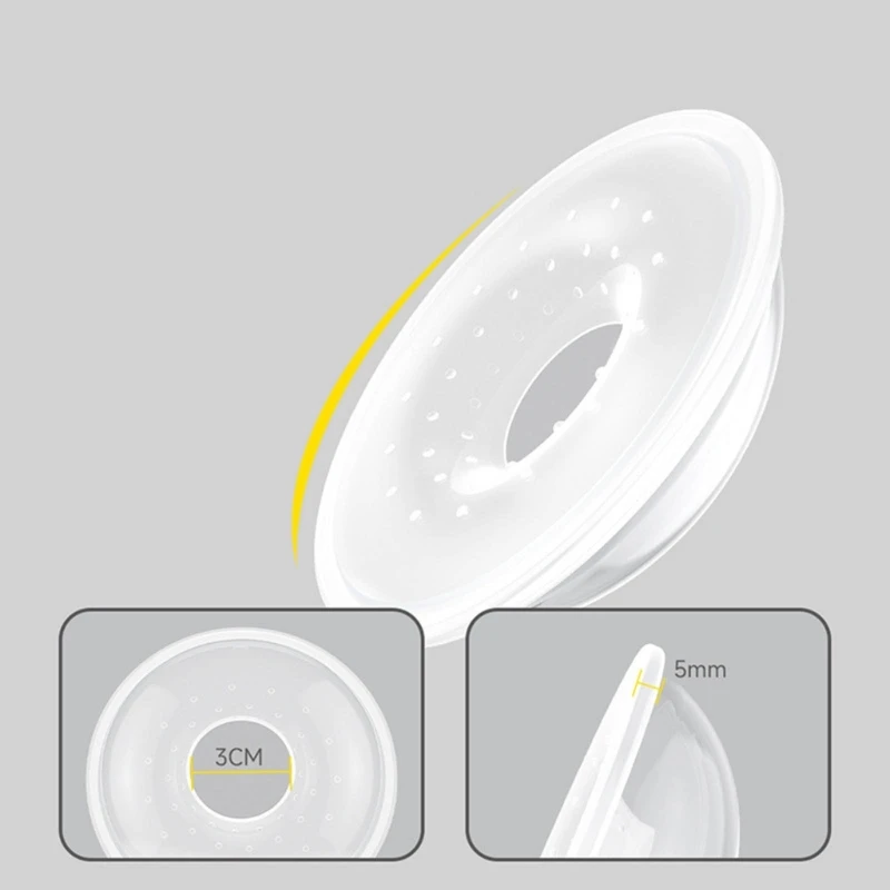 Breast Shells Breast Milk Saver for Breastfeeding Relief Silicone Breastmilk Collector Nursing Cups for Overflow Milk Dropship 3