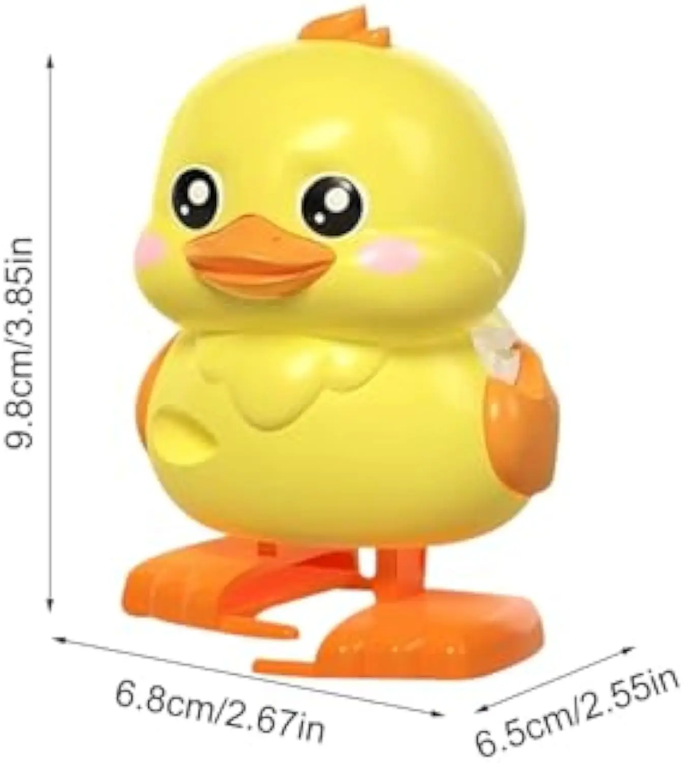 귀여운 작은 동물 바운싱 에그 장난감 재미있는 와인드업 걷기 및 점프하는 병아리 장난감 와인드업 컨트롤 장식 어린이 스트레스 해소 교육용