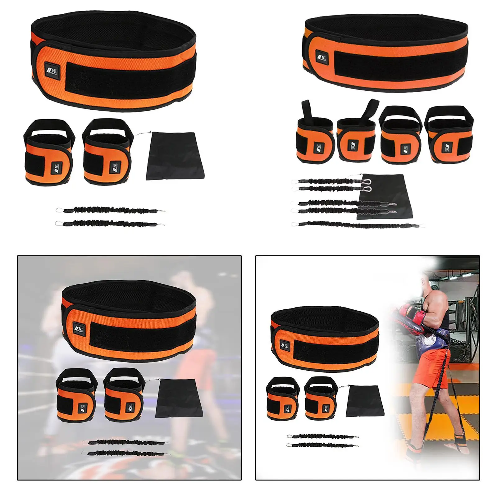 Boxing Rope Easy to Store Multifunctional Excellent Pulling Force Training Jumping Rope for Shoulders Fighting Arms Squats Legs