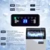 Commercial Ice Maker, 120 lb/24 Hour Stainless Steel Under Counter Ice Machine, LED Digital Display Ice Maker Machine 3
