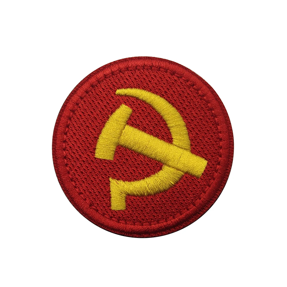 Toppa ricamata con bandiera russa Russia Toppe riflettenti IR...Patch toppe toppa ricamate termoadesiva stampato bandiera badge...RUSSIA - myPATCH
