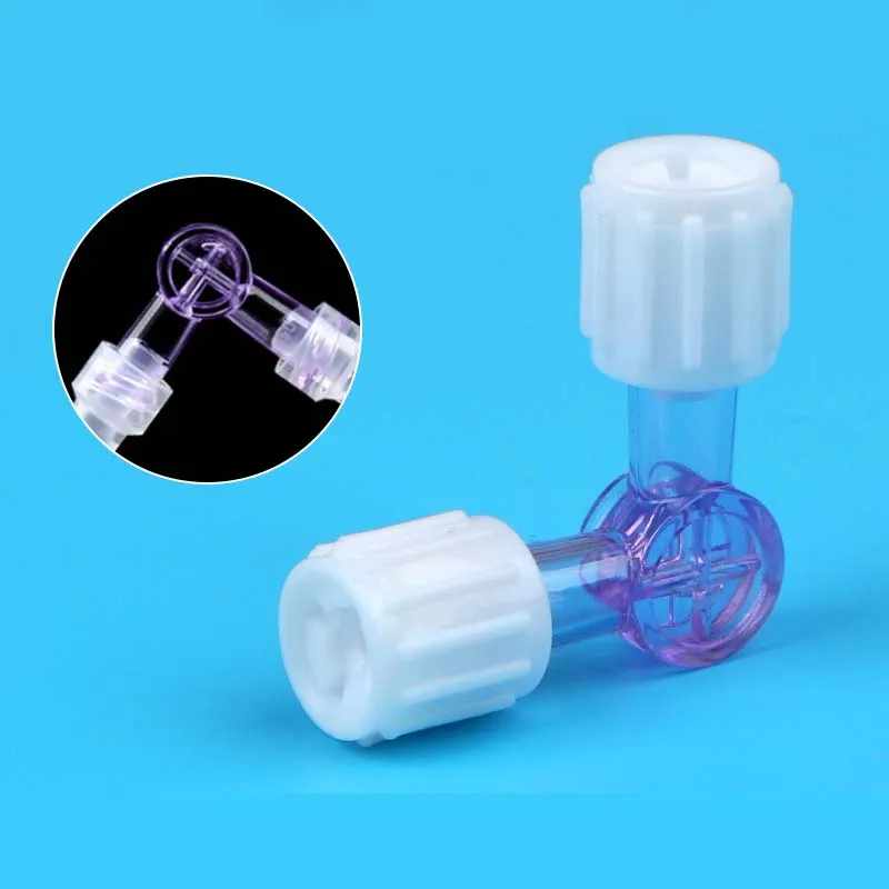 

Medical to the drug two-way disposable hydrophobic needle to the drug device two-way suction tube dispensing conversion connecti