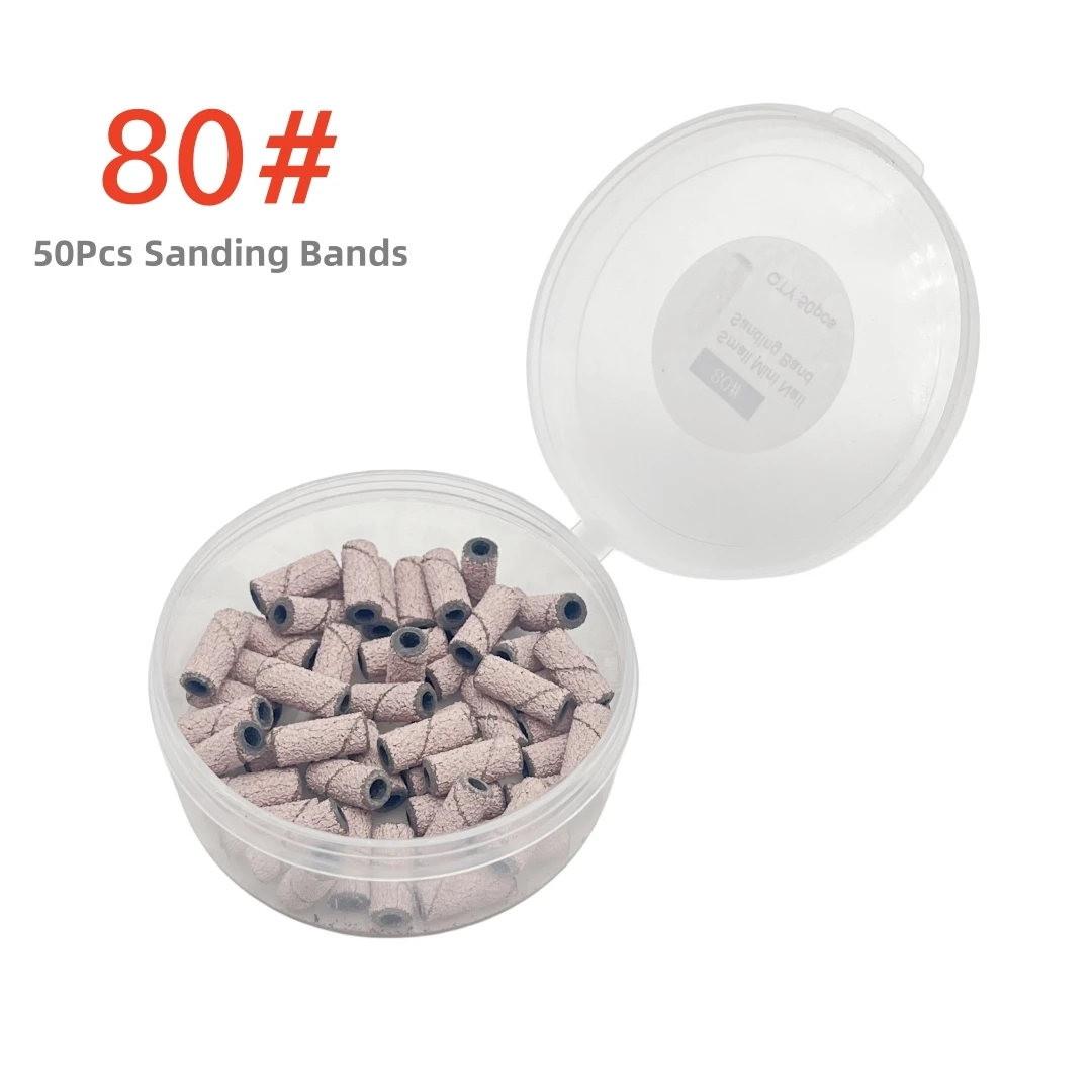 Compact Nail Polish Sand Ring Bearing Set for Nail Repair & Polishing