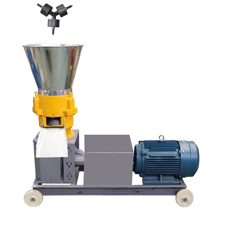 4.0kw Pellet Press Animal Feed Wood Pellet Mill Biomass Machine 220v 380V
