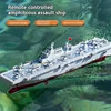 JJRC New 2.4g Dual Motor Drift Simulation Destroyer Model High-speed Rc Remote Control Ship Summer Explosion  Birthday Gift 1